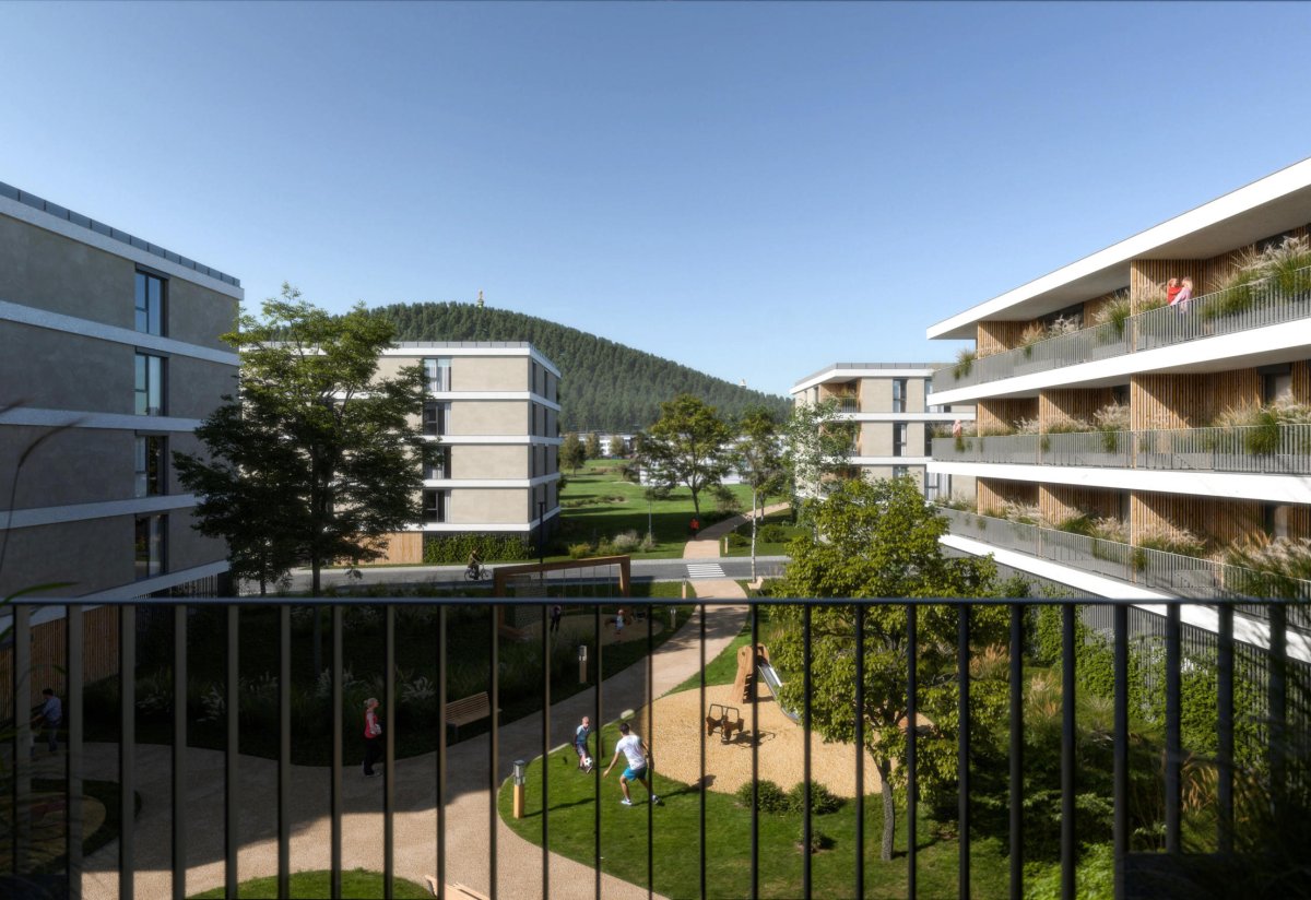 V lokalitě Kopřivnice-Západ postupně vyroste 141 nových bytů — foto 8