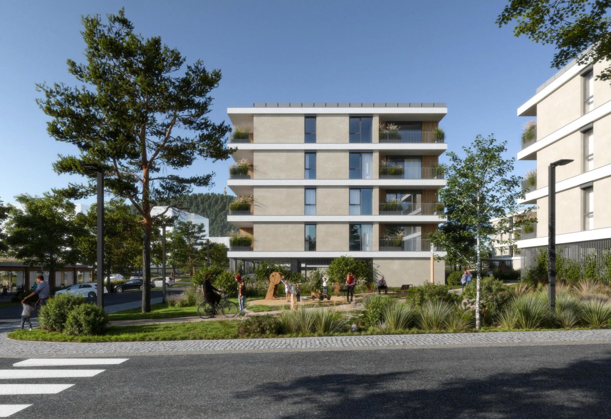 V lokalitě Kopřivnice-Západ postupně vyroste 141 nových bytů — foto 9