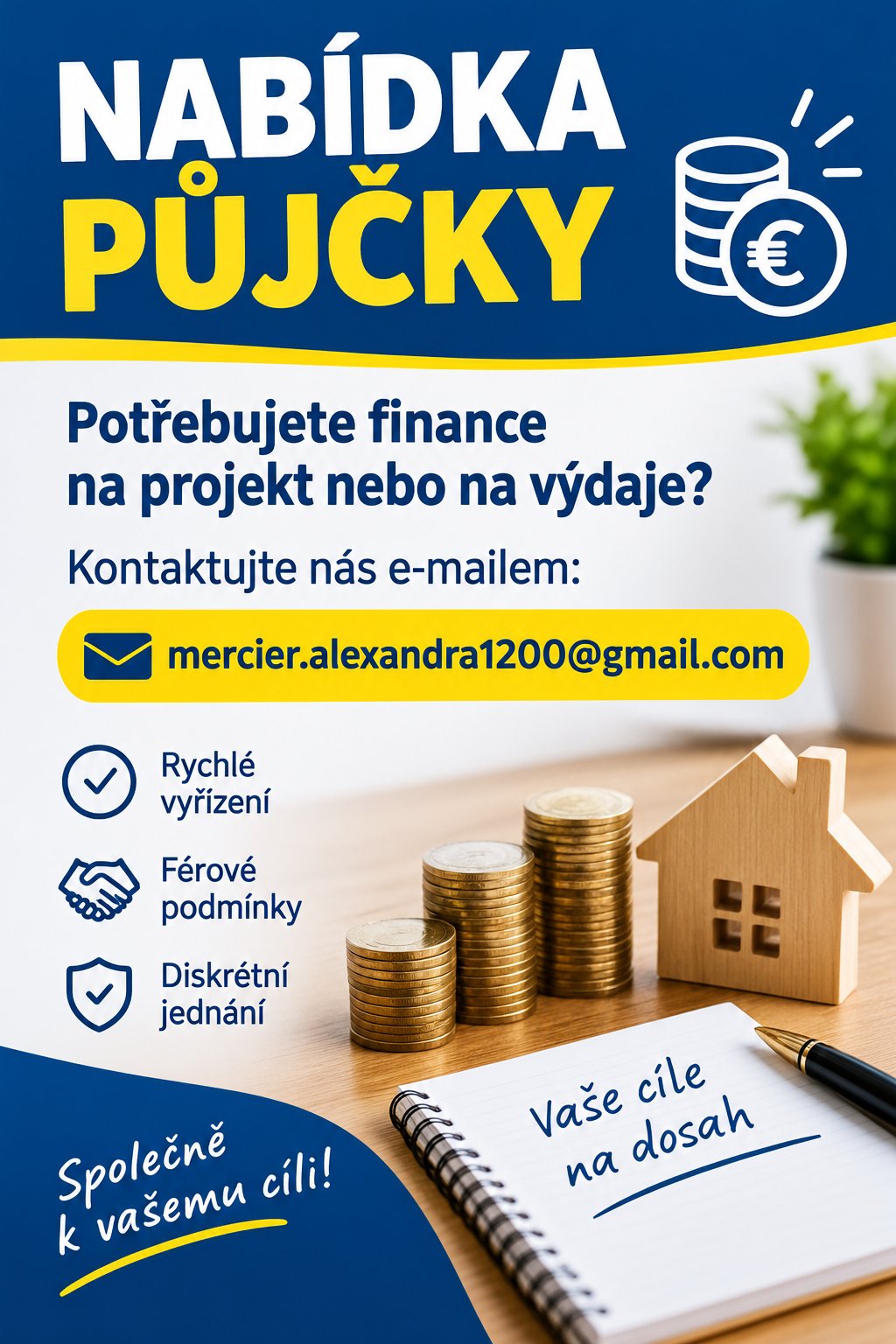 Řešení vašich finančních problémů.